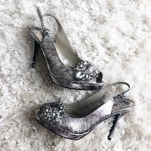 J. Renee Silver Heels